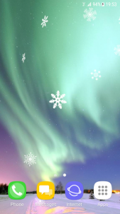 اسکرین شات برنامه Beautiful Winter Live Wallpaper 4