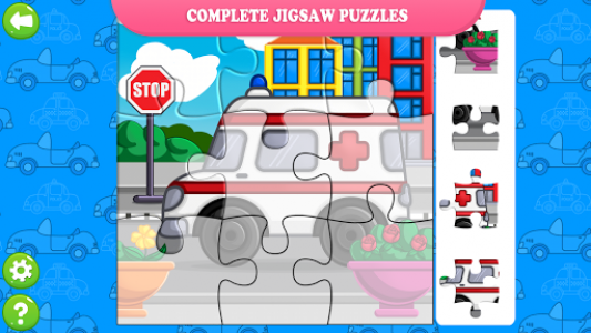اسکرین شات بازی Car Puzzles for Kids 6