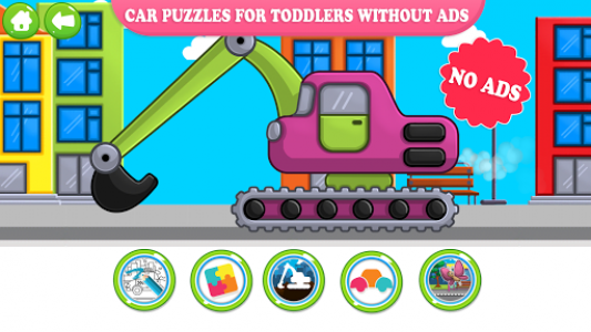 اسکرین شات بازی Car Puzzles for Kids 1