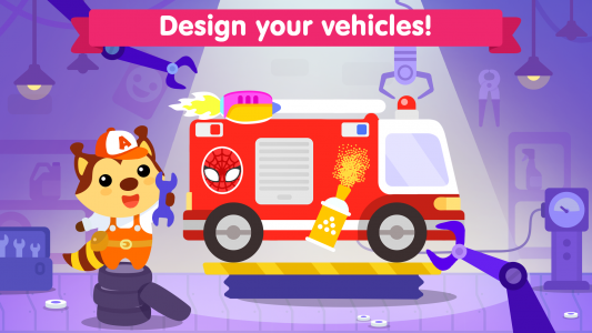 اسکرین شات بازی Car games for kids & toddler 2