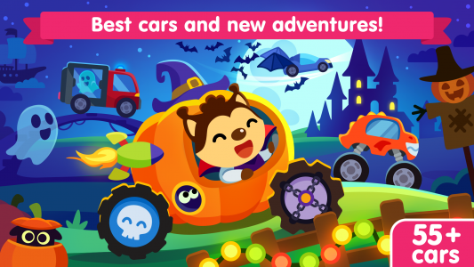 اسکرین شات بازی Car games for toddlers & kids 1