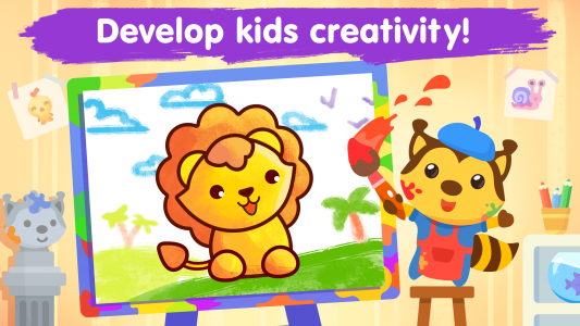 اسکرین شات بازی Coloring games for kids age 2 1
