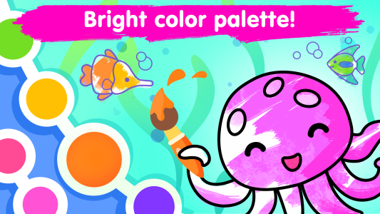 اسکرین شات 4 بازی Coloring games for kids age 2