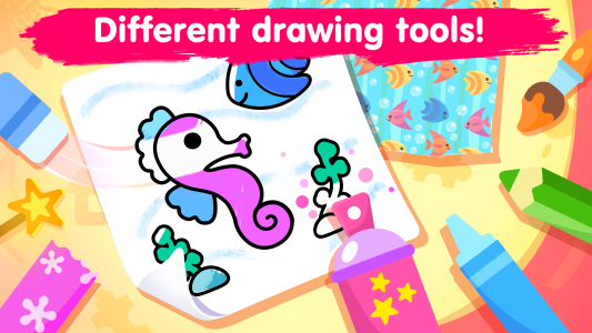 اسکرین شات 3 بازی Coloring games for kids age 2