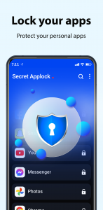 اسکرین شات برنامه AppLock Secret 1