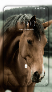 اسکرین شات 1 برنامه Horse Wallpaper HD: Themes