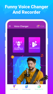 اسکرین شات برنامه Voice Changer - Sound Effects 1