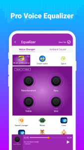 اسکرین شات برنامه Voice Changer - Sound Effects 4