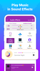 اسکرین شات 3 برنامه Voice Changer - Sound Effects