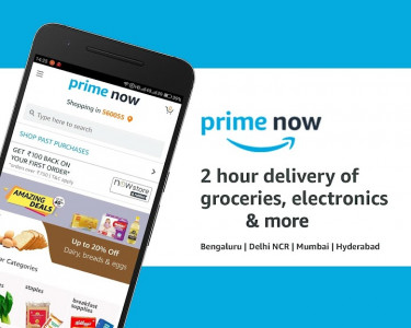 اسکرین شات برنامه Amazon Prime Now 1