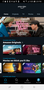 اسکرین شات برنامه Amazon Prime Video 1