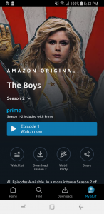 اسکرین شات برنامه Amazon Prime Video 2