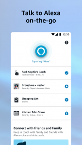 اسکرین شات 1 برنامه Amazon Alexa