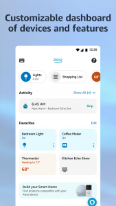 اسکرین شات 1 برنامه Amazon Alexa