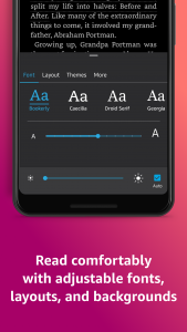 اسکرین شات برنامه Amazon Kindle 3