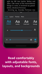 اسکرین شات 3 برنامه Amazon Kindle