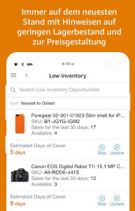 اسکرین شات 5 برنامه Amazon Seller