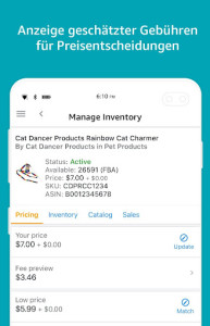 اسکرین شات 7 برنامه Amazon Seller