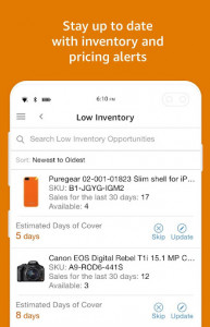 اسکرین شات 5 برنامه Amazon Seller: Sell on Amazon