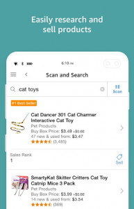 اسکرین شات 8 برنامه Amazon Seller: Sell on Amazon