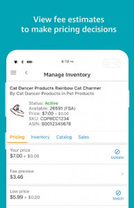 اسکرین شات 7 برنامه Amazon Seller: Sell on Amazon