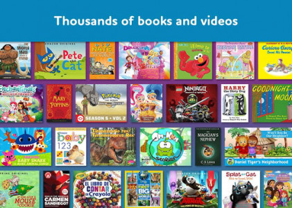 اسکرین شات برنامه Amazon FreeTime Unlimited - Kids' Videos & Books 1