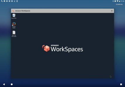 اسکرین شات 6 برنامه Amazon WorkSpaces