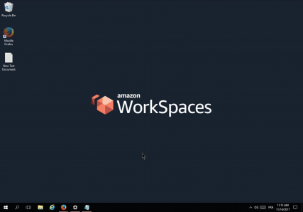 اسکرین شات برنامه Amazon WorkSpaces 2