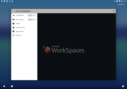 اسکرین شات 5 برنامه Amazon WorkSpaces
