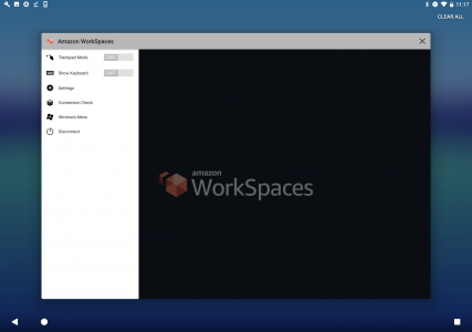 اسکرین شات برنامه Amazon WorkSpaces 5