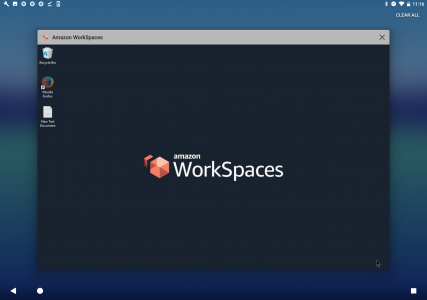 اسکرین شات برنامه Amazon WorkSpaces 6