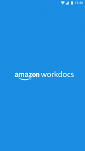 اسکرین شات برنامه Amazon WorkDocs 1