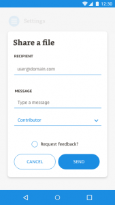 اسکرین شات 5 برنامه Amazon WorkDocs