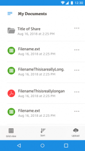 اسکرین شات 3 برنامه Amazon WorkDocs