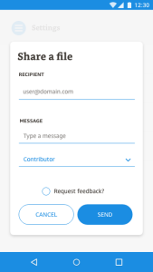 اسکرین شات 5 برنامه Amazon WorkDocs