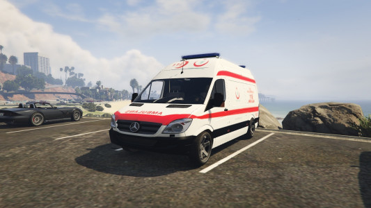 اسکرین شات بازی Ambulance Driver Simulator 3