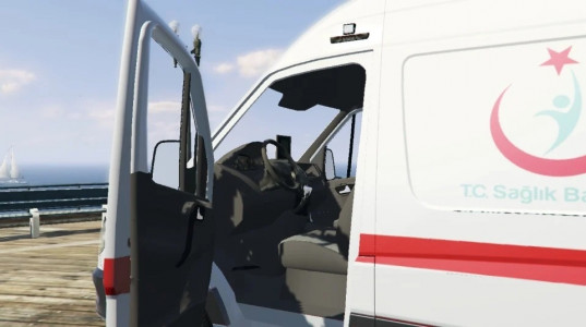 اسکرین شات بازی Ambulance Driver Simulator 2