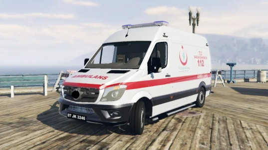 اسکرین شات بازی Ambulance Driver Simulator 1