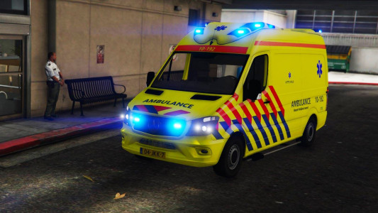 اسکرین شات بازی Ambulance Simulator Game Extre 1