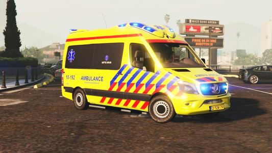 اسکرین شات بازی Ambulance Simulator Game Extre 2