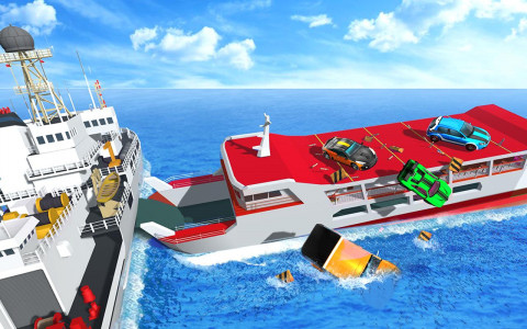 اسکرین شات بازی Car Park Ship Drive Simulator 5