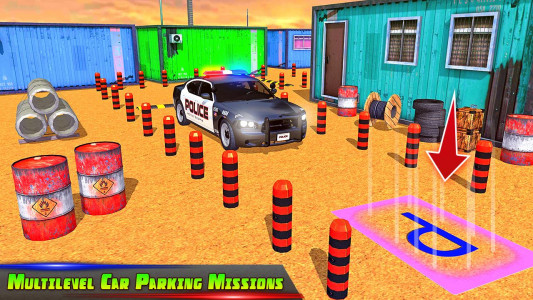 اسکرین شات بازی Police Car Park City Highway 4