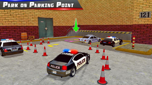 اسکرین شات بازی Police Car Park City Highway 5