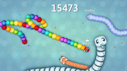 اسکرین شات 2 بازی Snake.io - Fun Snake .io Games