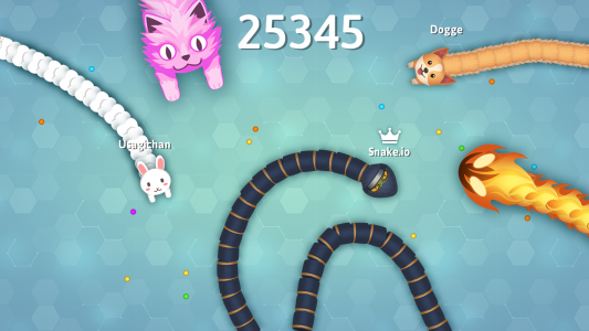 اسکرین شات بازی Snake.io - Fun Snake .io Games 1