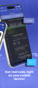 اسکرین شات 2 برنامه Learn Java & Code : EasyCoder