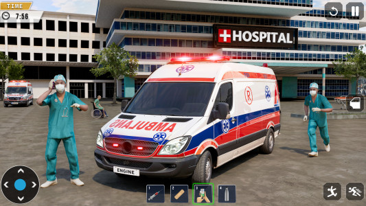 اسکرین شات 1 بازی Rescue Ambulance Simulator 3D