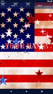 اسکرین شات 2 برنامه American Flag Wallpapers
