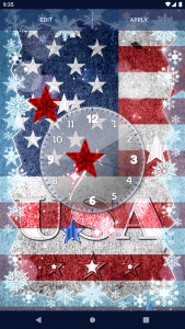 اسکرین شات برنامه American Flag Wallpapers 3