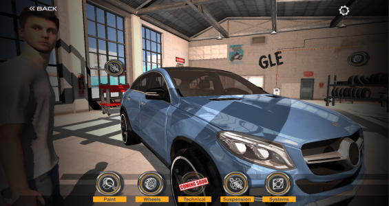اسکرین شات بازی AMG Car Simulator 4